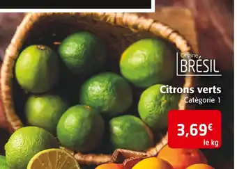 Citrons verts