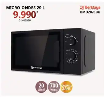 Gitem MICRO-ONDES 20 L offre