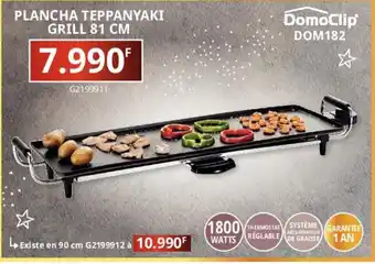 PLANCHA TEPPANYAKI GRILL 81 CM