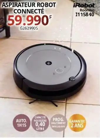Gitem ASPIRATEUR ROBOT CONNECTÉ offre