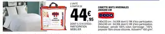E.Leclerc COUETTE NUITS HIVERNALES 200X200 CM offre