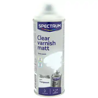Laque blanche en aérosol Spectrum