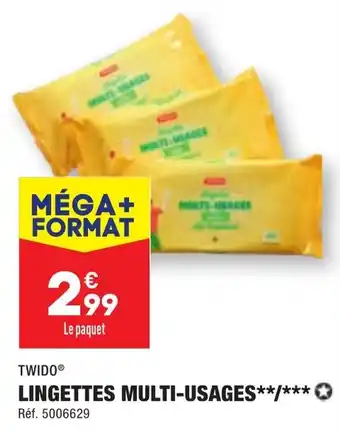ALDI LINGETTES MULTI-USAGES offre