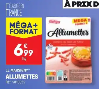 ALDI ALLUMETTES offre