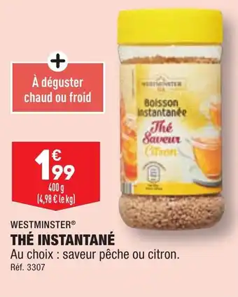ALDI THÉ INSTANTANÉ offre