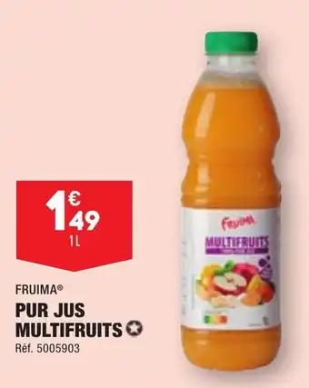 ALDI PUR JUS MULTIFRUITS offre