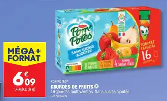 ALDI GOURDES DE FRUITS offre