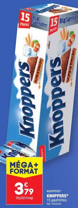 ALDI KNOPPERS offre