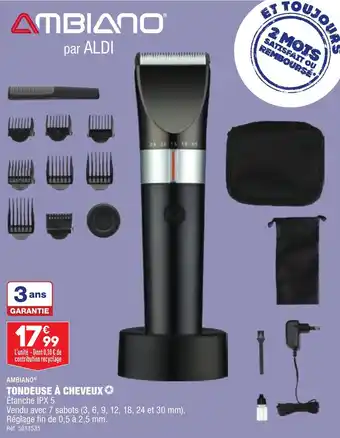 ALDI TONDEUSE À CHEVEUX offre