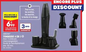 ALDI TONDEUSE 4 EN 1 offre