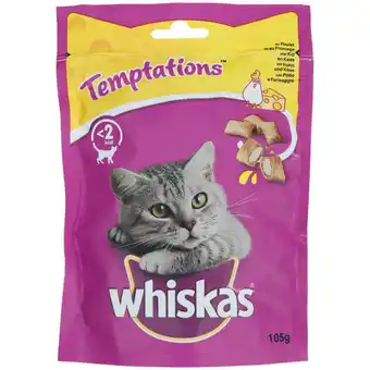 Action Temptations friandises pour chat Whiskas offre