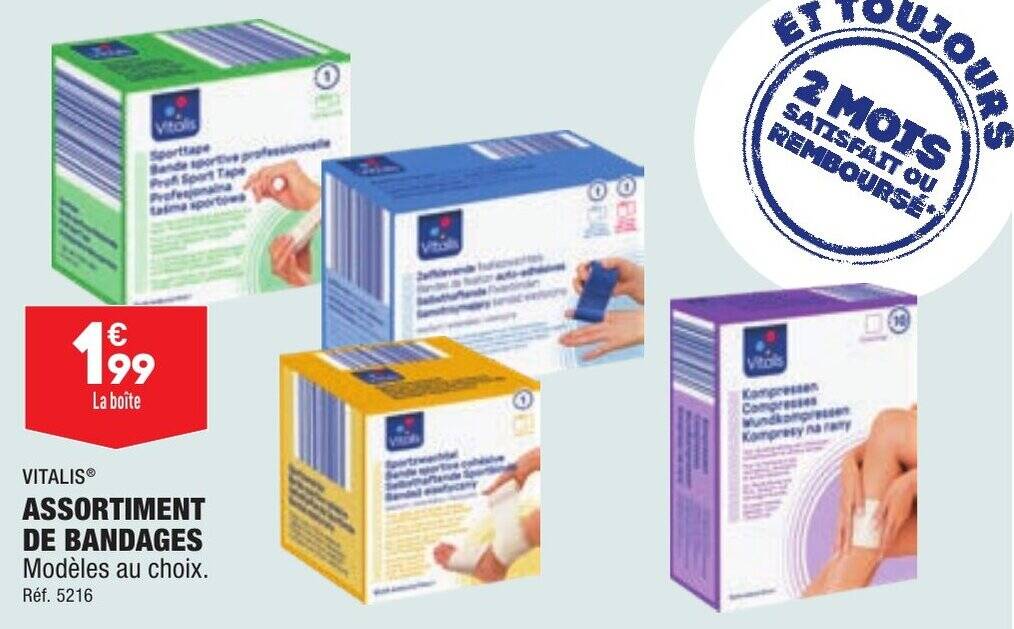 Promo ASSORTIMENT DE BANDAGES chez ALDI