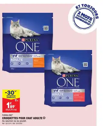 ALDI CROQUETTES POUR CHAT ADULTE offre