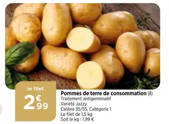 Bi1 Pommes de terre de consommation offre