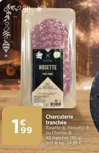 Bi1 Charcuterie tranchée offre