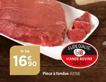Bi1 Pièce à fondue offre