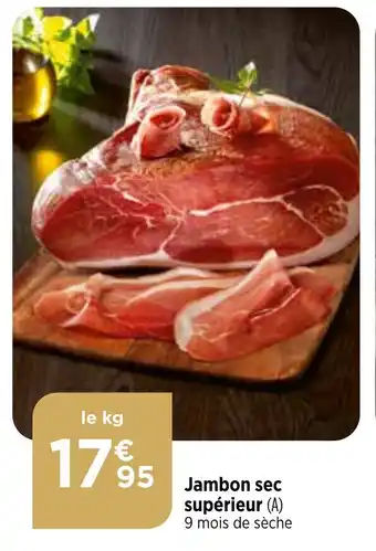 Bi1 Jambon sec supérieur offre