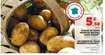 Super U Pomme de terre offre