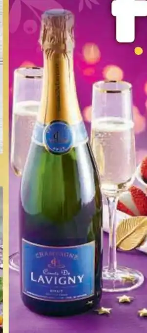 Leader Price CHAMPAGNE BRUT COMTE DE LAVIGNY offre