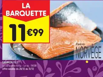 Leader Price SAUMON FILET offre