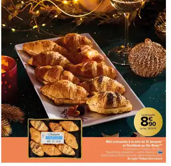 Carrefour Market Mini croissants à la noix de St Jacques offre