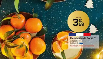 Carrefour Market Clémentine de Corse offre