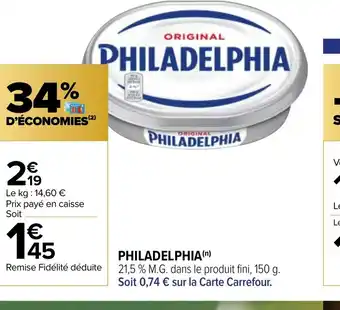 Carrefour Market PHILADELPHIA offre