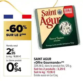 Carrefour Market SAINT AGUR offre