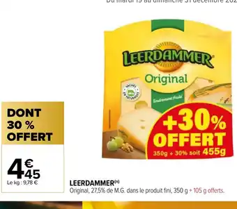 Carrefour Market LEERDAMMER offre