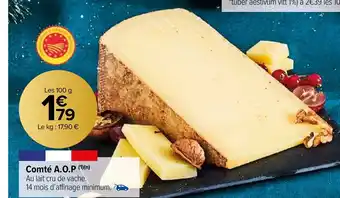 Carrefour Market Comté A.O.P offre