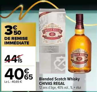 Carrefour Market Blended Scotch Whisky CHIVAS REGAL offre
