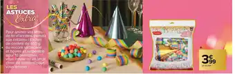 sachet de cotillons