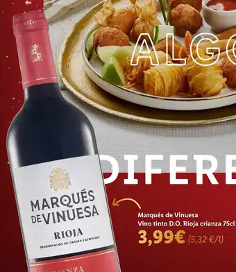 Stokomani Marqués de Vinuesa Vino tinto D.O. Rioja crianza 75cl offre