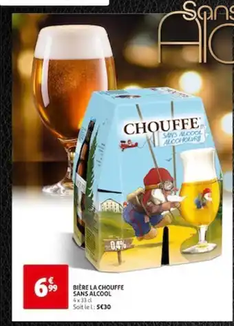 Auchan BIÈRE LA CHOUFFE SANS ALCOOL offre