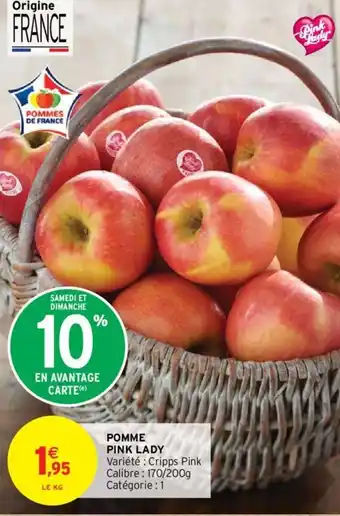 Intermarché Hyper POMME PINK LADY offre