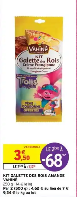KIT GALETTE DES ROIS AMANDE VAHINÉ