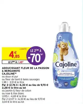 ADOUCISSANT FLEUR DE LA PASSION & BERGAMOTE CAJOLINE(b)