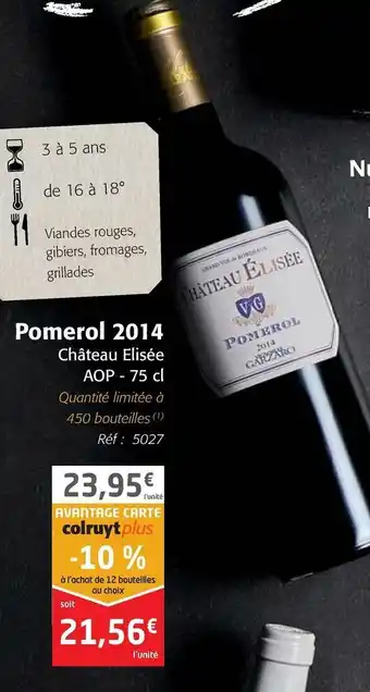 Pomerol 2014