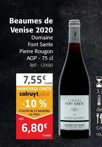 Beaumes de Venise 2020