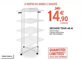 Intermarché Hyper SÉCHOIR TOUR 46 M offre