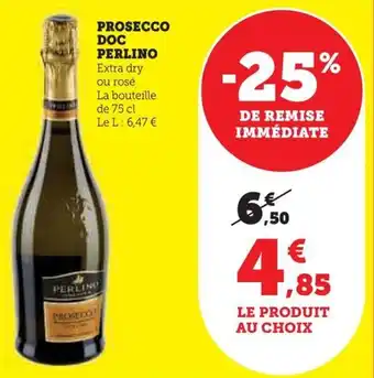 Hyper U PROSECCO DOC PERLINO offre