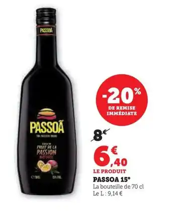 Hyper U PASSOA 15° offre