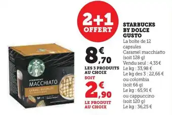 Hyper U STARBUCKS BY DOLCE GUSTO offre