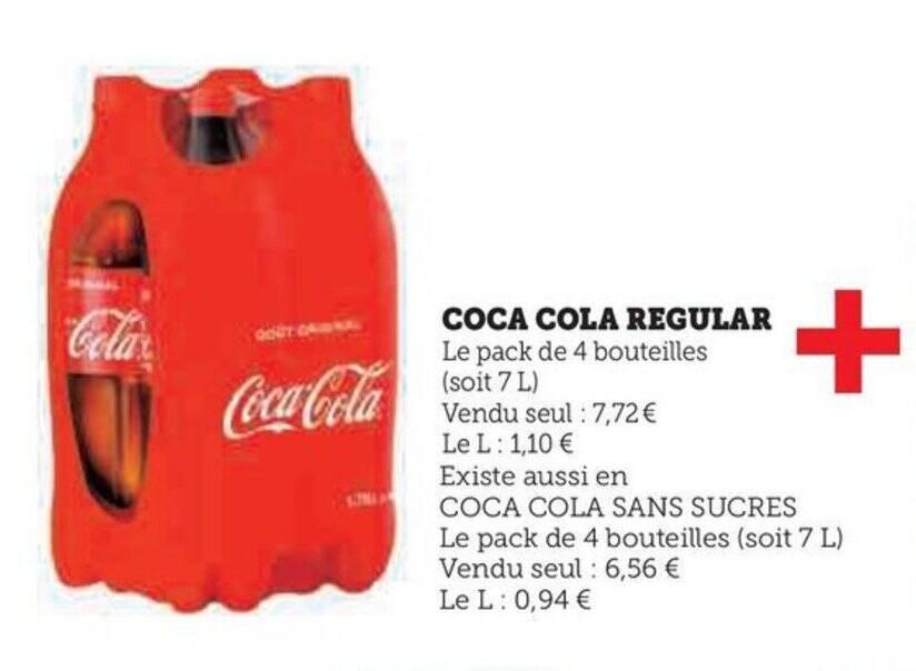 Promo COCA COLA REGULAR 7 L chez Hyper U
