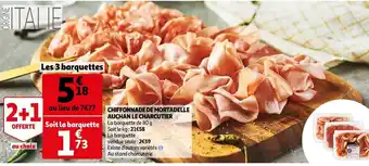 Auchan Chiffonnade de Mortadelle Auchan Charcutier offre