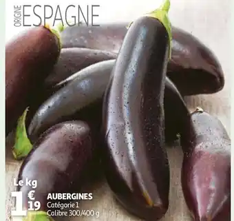 Auchan Aubergines offre