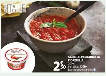 Auchan Sauce All'Arrababiata offre