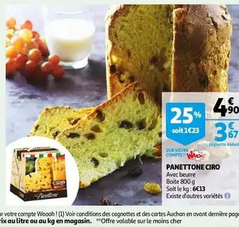 Auchan Panettone Ciro offre