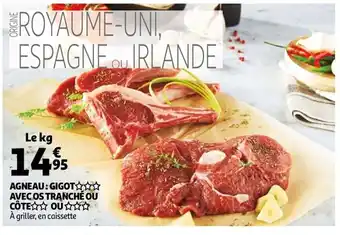 Auchan Agneau : gigot offre