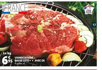 Auchan Viande Bovine : Basse côte offre